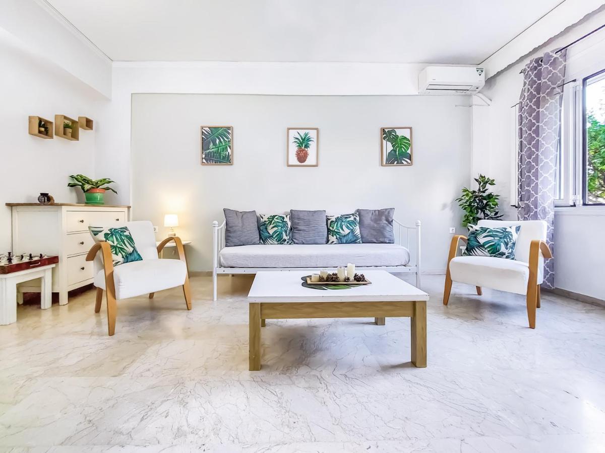 100 négyzetméteres, 2 hálószobás Apartman 1 fürdőszobával Heraklion területén Kültér fotó