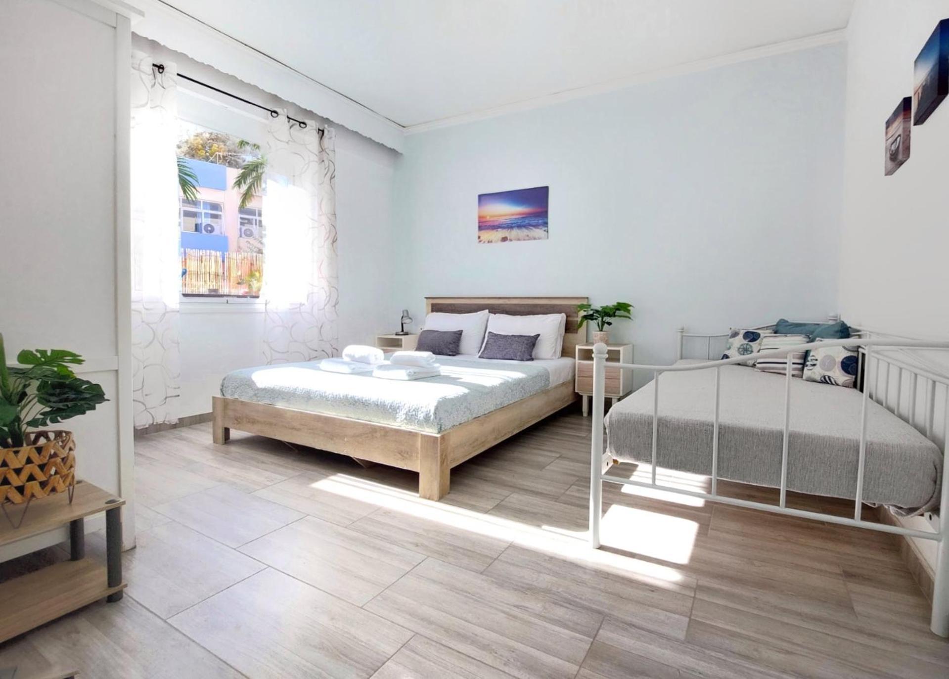 100 négyzetméteres, 2 hálószobás Apartman 1 fürdőszobával Heraklion területén Kültér fotó