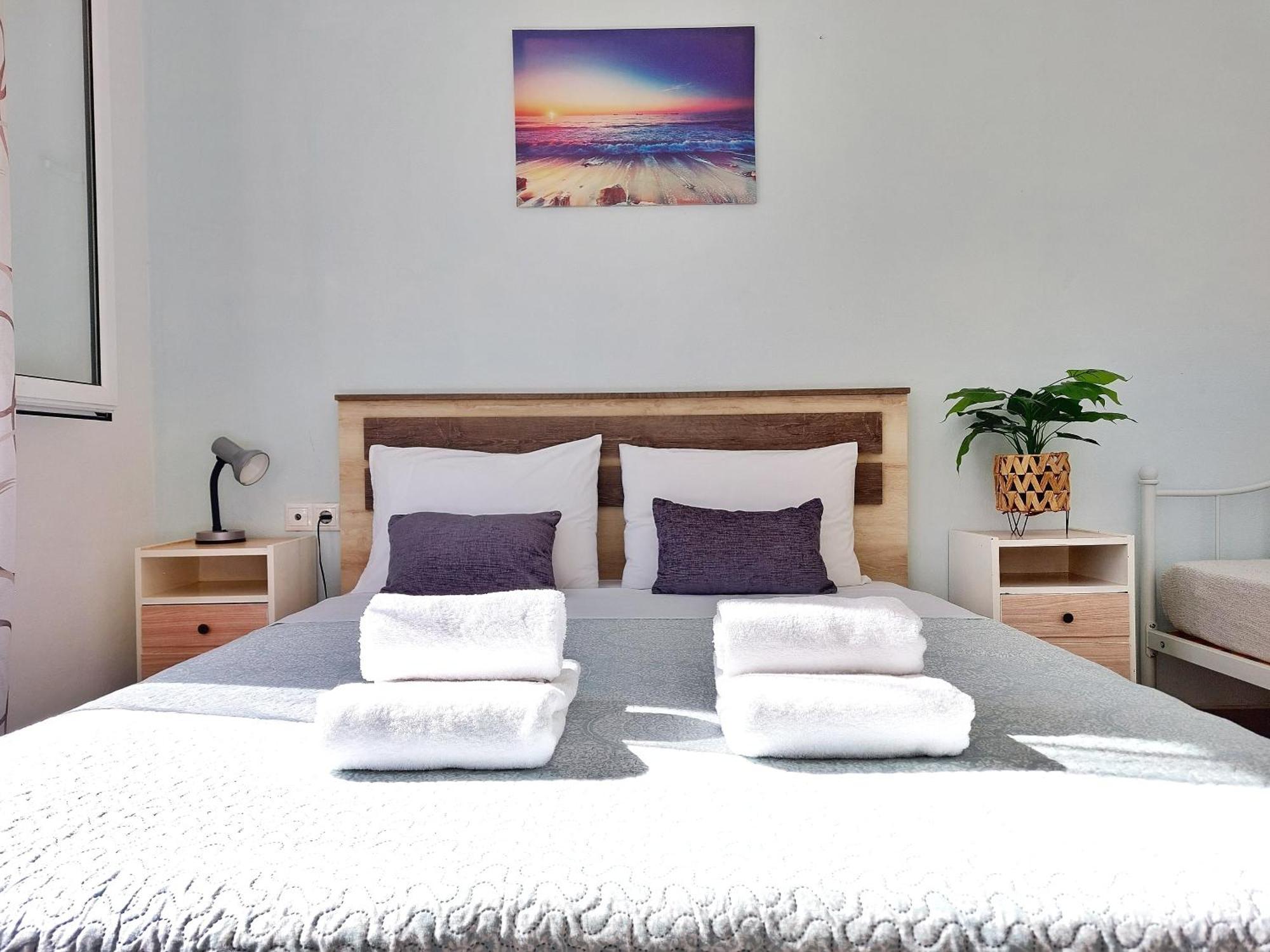 100 négyzetméteres, 2 hálószobás Apartman 1 fürdőszobával Heraklion területén Kültér fotó