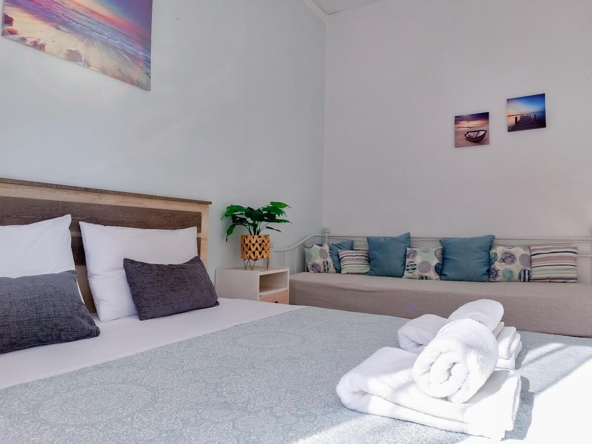 100 négyzetméteres, 2 hálószobás Apartman 1 fürdőszobával Heraklion területén Kültér fotó