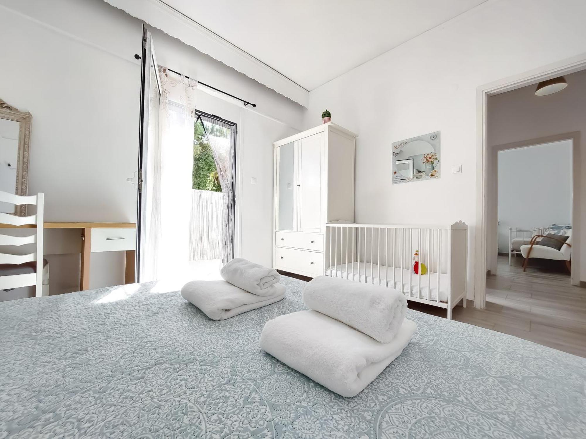 100 négyzetméteres, 2 hálószobás Apartman 1 fürdőszobával Heraklion területén Kültér fotó