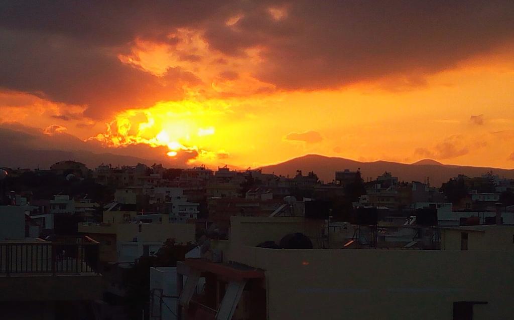 100 négyzetméteres, 2 hálószobás Apartman 1 fürdőszobával Heraklion területén Kültér fotó