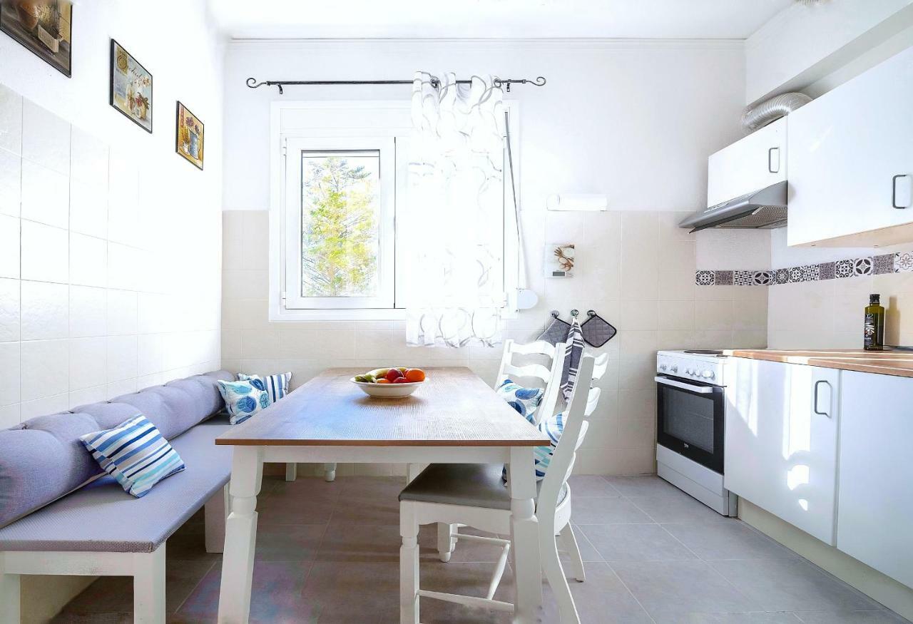 100 négyzetméteres, 2 hálószobás Apartman 1 fürdőszobával Heraklion területén Kültér fotó