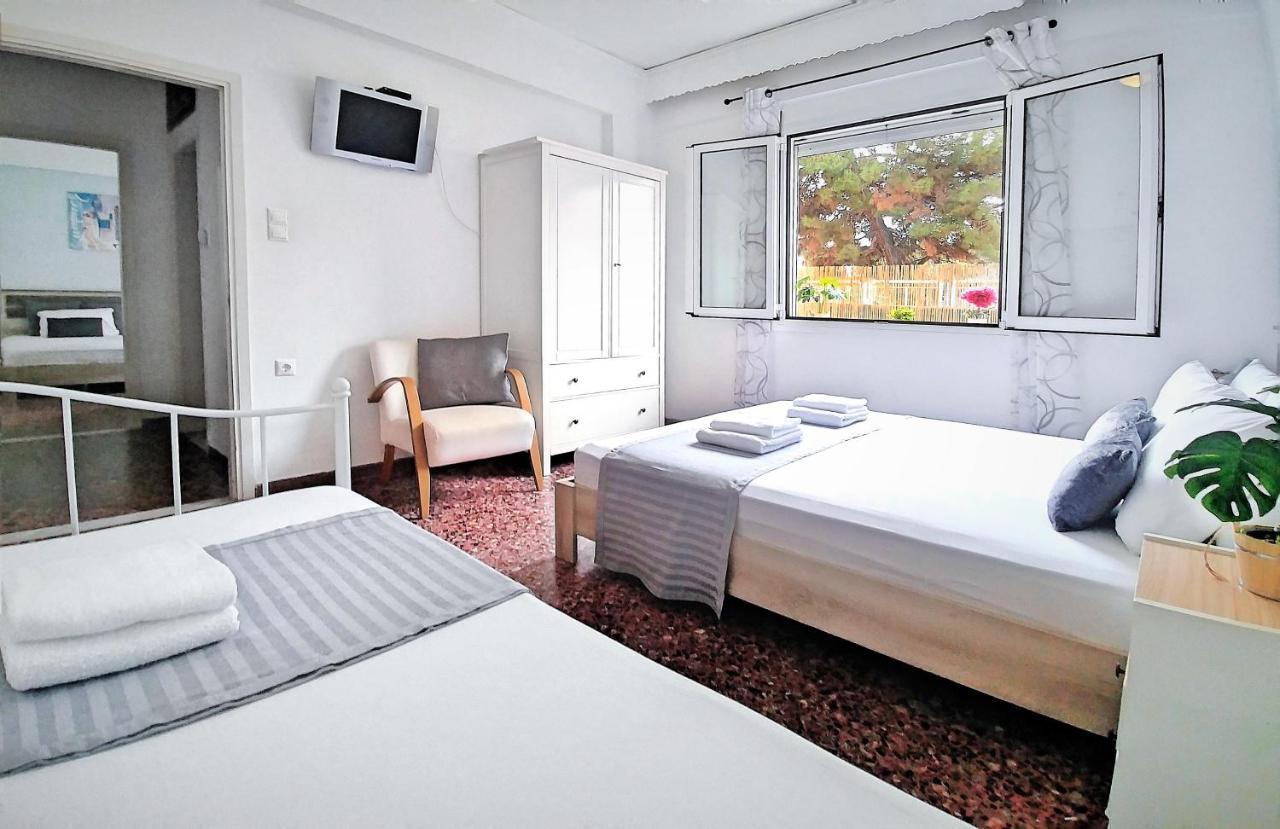 100 négyzetméteres, 2 hálószobás Apartman 1 fürdőszobával Heraklion területén Kültér fotó